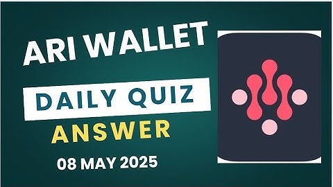 Ari Wallet Daily Quiz 08 May | What is the main purpose of staking in Arichchain?