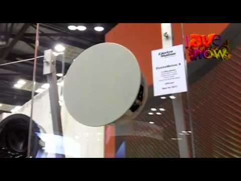 Cedia 2011 Martinlogan Demos Its Electromotion In Ceiling And In Wall Speakers