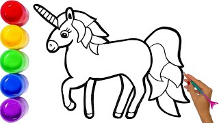 How to draw a unicorn 🦄 Unicorn Drawing