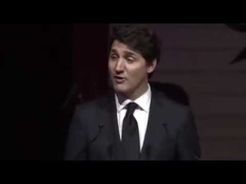 Justin Trudeau braging about bribing the media