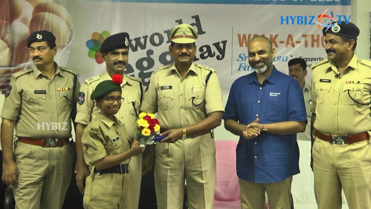 newspaper mockup World Egg Day Celebrations in Hyderabad conducted by Srinivasa Farms | World Egg Day WALK - A - THON