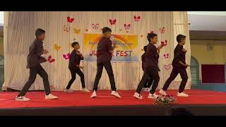 Junior fest 2024 dance at Bhavans chevayur | SHUTTOONNI vlogs |