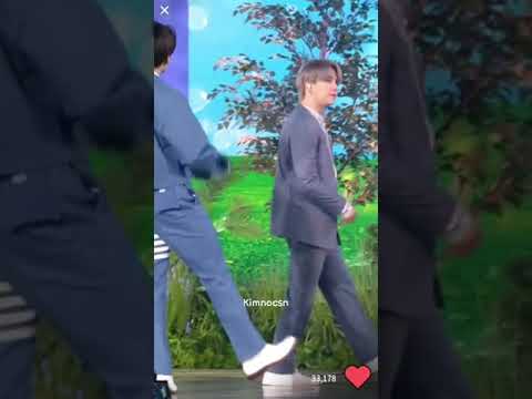 BTS on  The Fact Music Awards 2021 Fancam Suga  - 