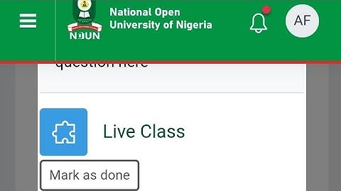 How To Access Recorded Lectures (Facilitation) #nationalopenuniversityofnigeria