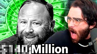 Alex Jones' Net Worth REVEALED !!! | HasanAbi