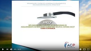 Implementacion del HACCP: pasos y casos de no conformidad en auditorías | VideoConferencia