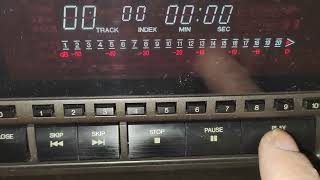 Techics SL-PG400A audio CD test with computer