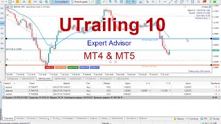 UTrailing EA - universal trailing stop / универсальный трейлинг стоп
