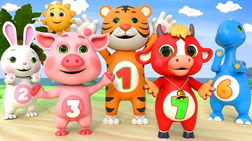 Nhạc Cho Bé - Tập Thể Dục Buổi Sáng  - Con Thỏ, Con Bò, Heo Con Tập Thể Dục
