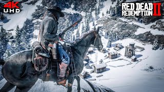Red Dead Redemption 2 | Ruthless Bandit - Brutal Stealth Kills [4K UHD 60FPS]