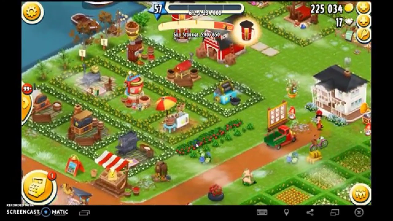 Lets Play Hay Day Level 57 YouTube