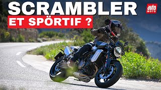 Essai moto Husqvarna Svartpilen 801 : plus qu'une version scrambler de la  KTM 790 Duke ?