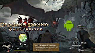 Dragons Dogma Dark Arisen Switch Game On Android | Eden Emulator | On Snapdragon 8s gen3 🔥🎮