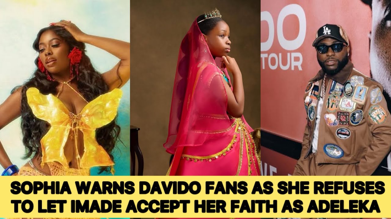 SOPHIA WARNS DAVIDO FANS AFTER THEY ACCUSE IMADE OF BEING DAVIDO TWIN