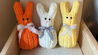 HAND KNIT A CHUNKY PEEP BUNNY by Brenda Kay 3,108 views 2 months ago 21 minutes
