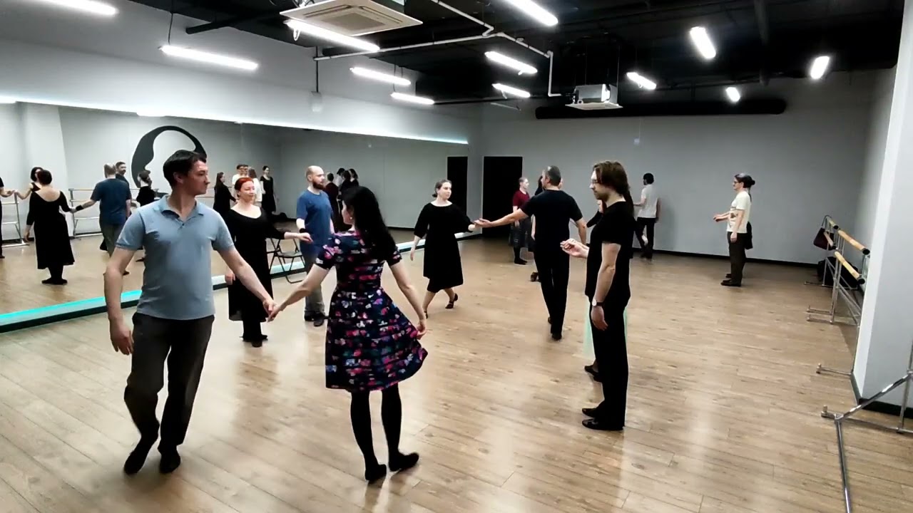 Русская кадриль с вальсом (учебное видео с класса). Сообщество Assemblés (Ассамбле)