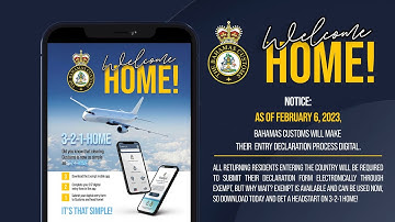 Bahamas Customs Digital Declaration Notice
