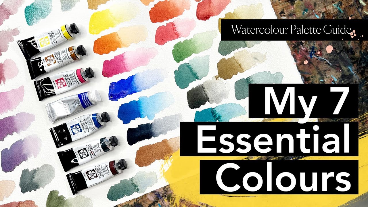 7 Colours, Endless Possibilities: The Perfect Watercolour Palette