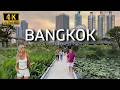 🇹🇭 4K | Walking Benjakitti Central Forest Park | BEST Park in Downtown Bangkok 2026
