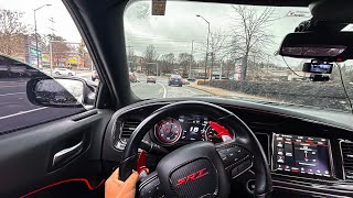 LOUD DODGE CHARGER SCAT PACK POV DRIVE (no talking)