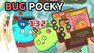 INSANE! Double Bug Pocky META 2211 MMR S19 Gameplay | Axie Infinity