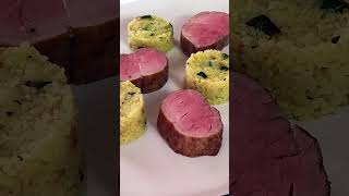 Fine Dining Pork Tenderloin &amp; Burnt Peppers