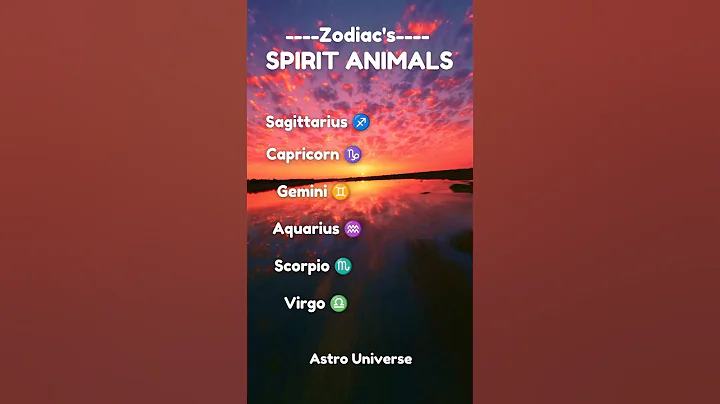 ✨What's your spirit animal?✨Part 2