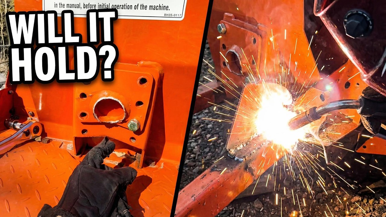 Ремонт разбитого тракторного экскаватора – Задание «Самодельная кузница»