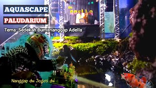 ADELLA AQUASCAPE (PALUDARIUM) Miniatur panggung