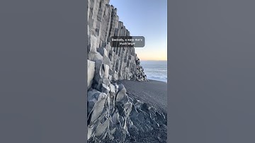 Thumbnail of This is Reynisfjara black sand beach on the South Coast of Iceland 🌊 🇮🇸