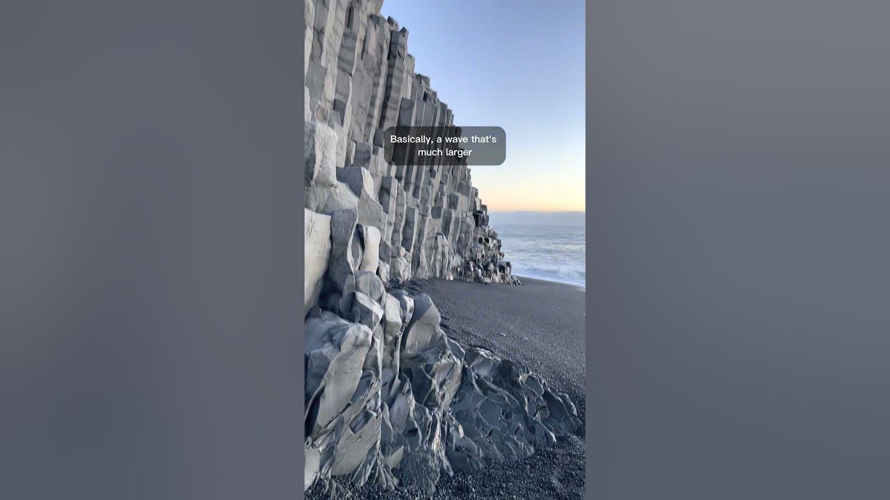 This is Reynisfjara black sand beach on the South Coast of Iceland ๐ ๐ฎ๐ธ This is Reynisfjara black sand beach on the South Coast of Iceland ๐ ๐ฎ๐ธ