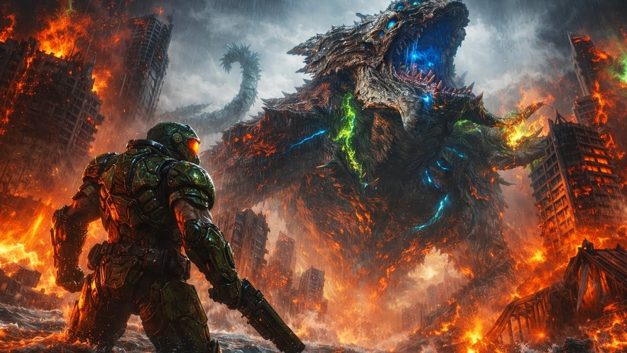 What If The Doomslayer Came Into Pacific Rim?