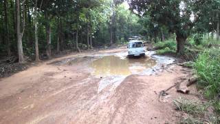 Road from Juba to Yei in South Sudan Africa 15