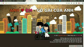 [Easy2Learn] Series LT Web - Bài 01: Làm Web Tặng Người Yêu