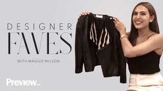Maggie Wilson Shares Her Designer Favorites | Designer Favorites | PREVIEW