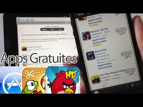 Applications gratuites et bons plans App Store sur iPhone, iPod touch, iPad et Mac