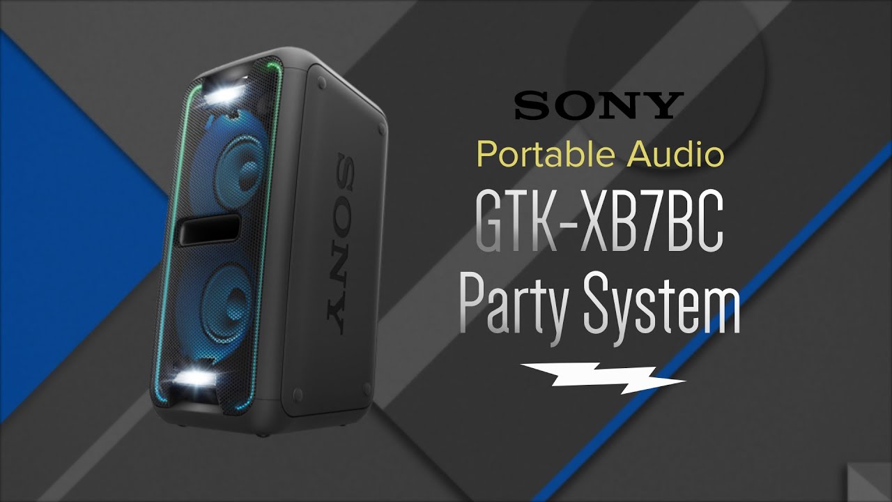 sony gtk xb7 used