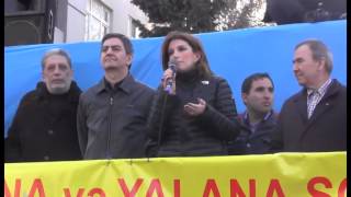 Milli Şura Talana Və Yalana Son Şüarı Ilə Mitinq Keçirdi Geniş Reportaj