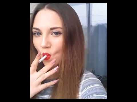 Lovely Girl Smoking - YouTube