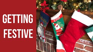 Getting Ready for the Holidays, and it Snows! - The Geeky Gimp Vlog