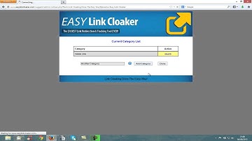 Creating Cloaked And Uncloaked Links Using Easy Link Cloaker Software
