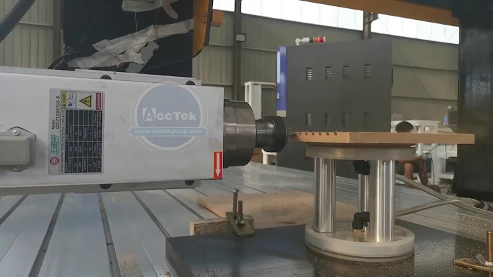 Acctek 4 axis cnc router video