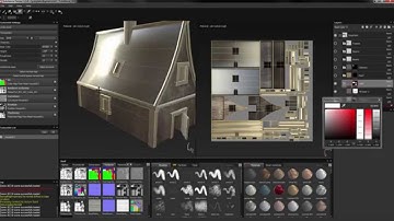 How to create a house game asset in Blender. Part 2 - Texturing