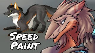 Fox - Sergal - SpeedPaint