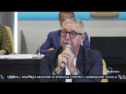 Video Termoli, respinta mozione di sfiducia contro l'assessore Ciciola