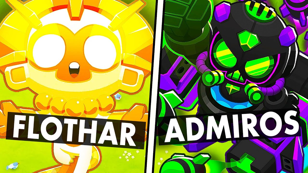 ADMIROS vs TRUE SUN GOD - NAJPOTĘŻNIEJSZY POJEDYNEK w BLOONS TD BATTLES 2