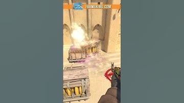 CS2 Mirage Smokes & Molly A plant #shorts