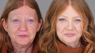 MATURE MAKEUP TUTORIAL - Daytime, Glowy & Natural (hooded eyes)