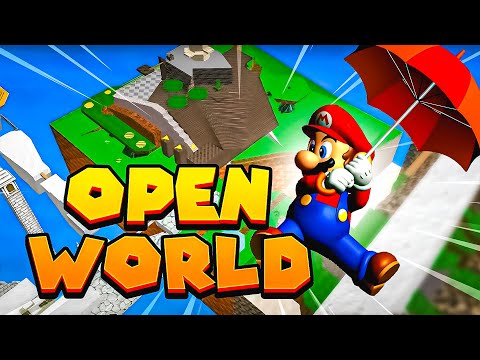 SM64 but it's a GIANT open world