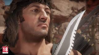 Mortal Kombat 11: Ultimate - Rambo - Oficjalny zwiastun rozgrywki